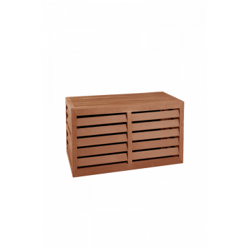 Evolar Airco Omkasting Tropical Teak WPC Monster/demomodel