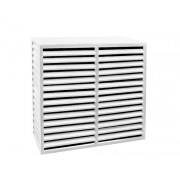 Evolar Airco Omkasting Wit Wood Large